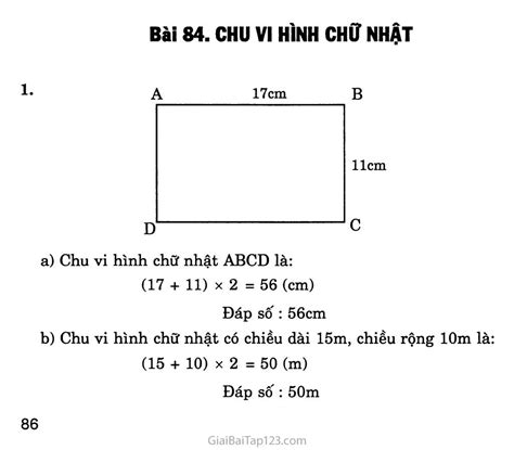 Top cách tính nửa chu vi hình chữ nhật tuyệt nhất Trùm Giặt Là