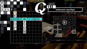 There are many questions that you will come across, and while some might be obvious, others can be tricky to answer. persona-5-royal-puzzle-13-solution-Medicament-soporifique ...