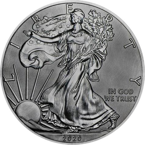 1 Unze Silber American Eagle 2020 Antik Finish