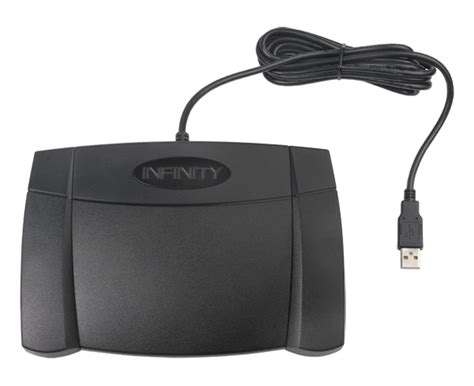 Casual businesswoman working with her feet up at desk. FTR USB Foot Pedal for Computer Transcription - New