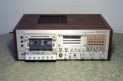 cassette players here is a beautiful marantz sd 9000 2 speed 3 head