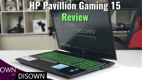Notebook display size 15.6 inch. HP Pavilion Gaming 15 Review - Better Than The Omen 15 or ...
