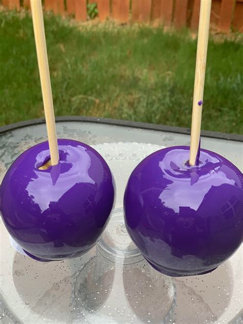 Hard Candy Apples Etsy
