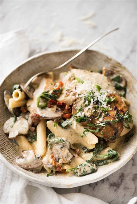 Tomato sauce is spooned over the meatloaf.credit.karsten moran for the new york times. Chicken with Creamy Sun Dried Tomato Sauce Pasta - Spend ...