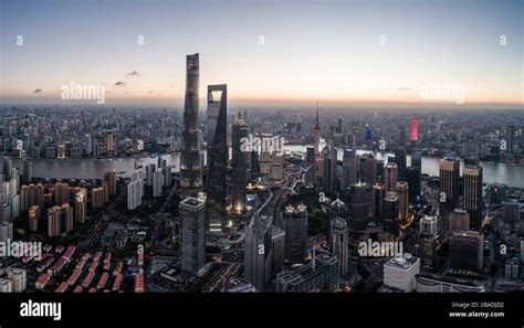 Jin Mao Tower Aerial View Hi Res Stock Photography And Images Alamy
