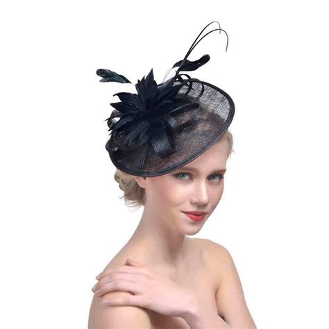 ladies beautiful cambric with feather fascinators 196119276 jj s house