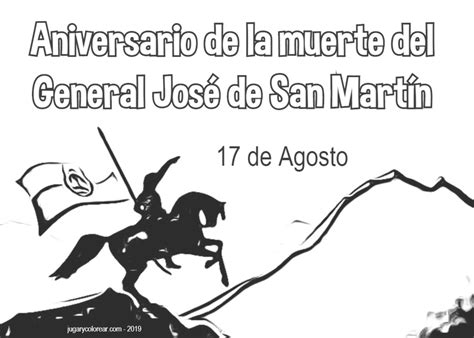 15 de março de 1843: Dibujos del General San Martín para colorear - Jugar y ...