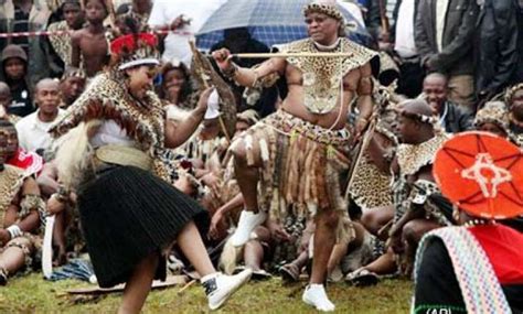 South African President Does A Zulu Dance Formally Weds Third Wife