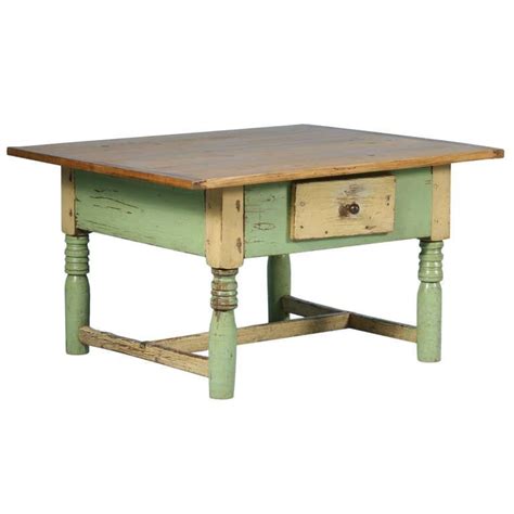 Find great deals on coffee table in your area on offerup. Antique Original Painted Light Green Coffee Table with ...
