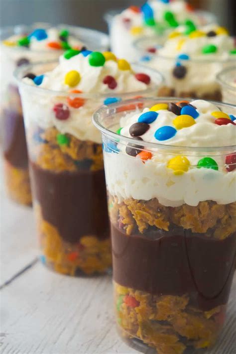 They've been around a very long time, and this recipe was tucked into my collection 4½ cups quick cooking oats. Monster Cookie Pudding Parfaits are a fun and easy no bake ...
