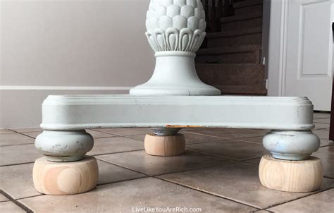 How to Make a Table Taller | Live Like You Are Rich