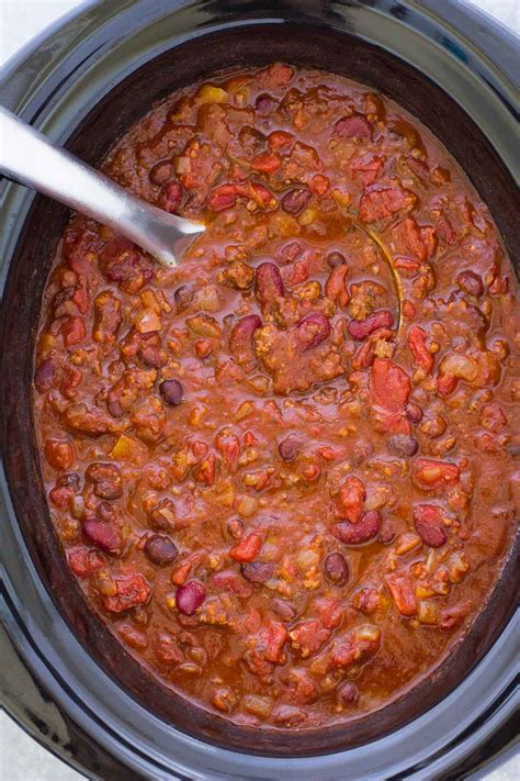 Simple Chili With Ground Beef And Kidney Beans Recipe This Recipe For