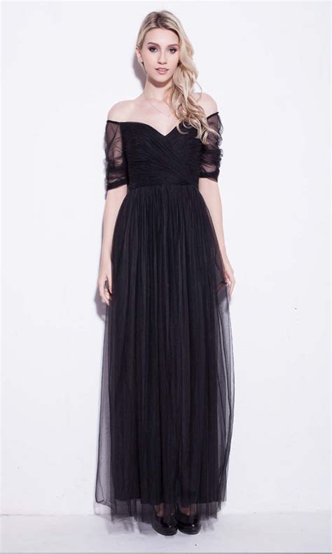 8% coupon applied at checkout. Off The Shoulder Black Prom Dress : 25+ Images 2017-2018 ...