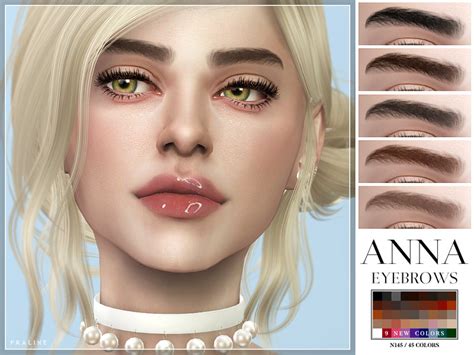 The Sims Resource Anna Eyebrows N145