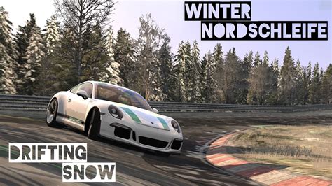 Winter Nordschleife Porsche R Drifting Vr Oculus Rift Assetto
