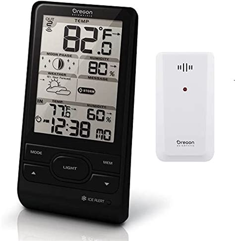 Amazon Com Oregon Scientific Bar Hgx Advanced Wireless Weather Station With Temperature