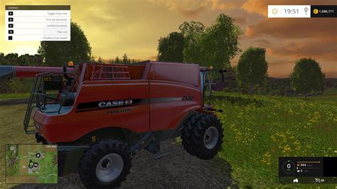 Case Ih 7130 Dually Combine V11 Fs 15 Combines Mod Download