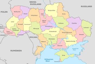 Puoi scaricare o stampare la cartina a colori e le cartine mute. Regioni dell'Ucraina - Wikipedia