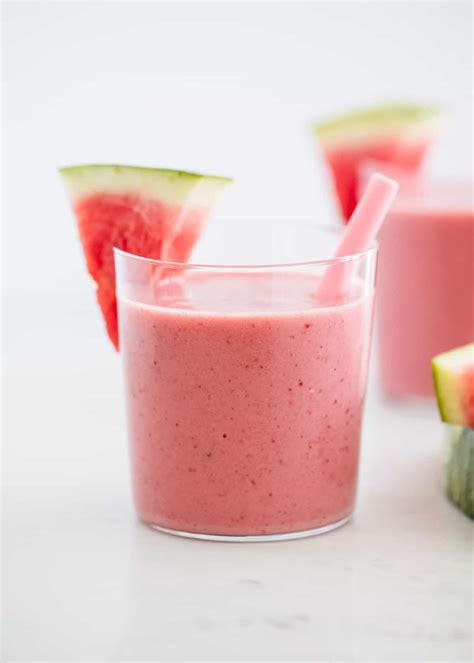 Easy Watermelon Smoothie Recipe I Heart Naptime