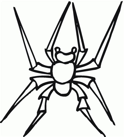 Black Widow Spider Coloring Coloring Pages