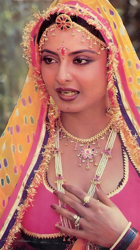 rekha bollywood actress hd phone wallpaper pxfuel