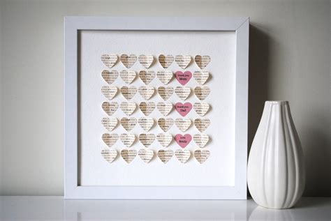 Gift ideas for your parents. Parents' Thank You Gift Personalized 3D Hearts Made by ...