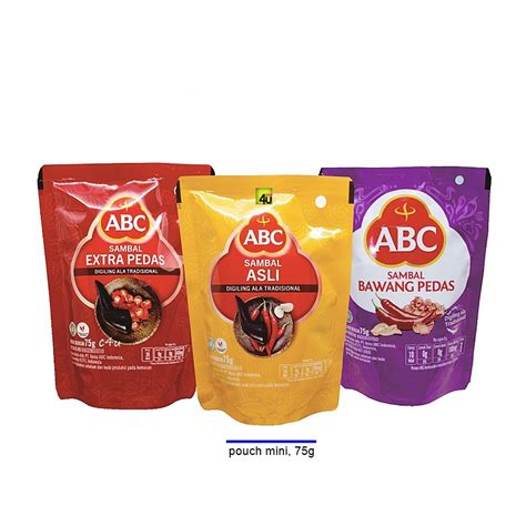 Jual Abc Saus Sambal Pouch Mini Gr Indonesia Shopee Indonesia