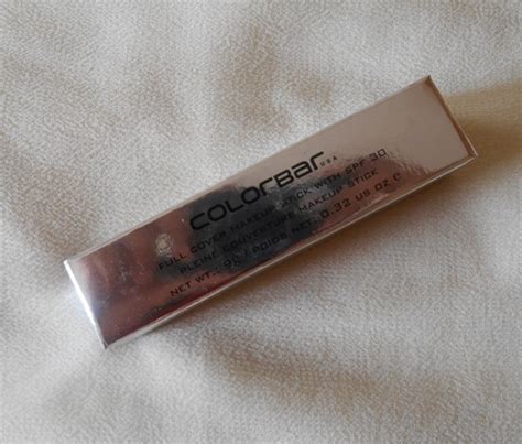 Colorbar Full Cover Makeup Stick Spf 30 Review