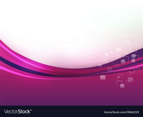 Abstract Background Purple And Pink Curve Vector Image
