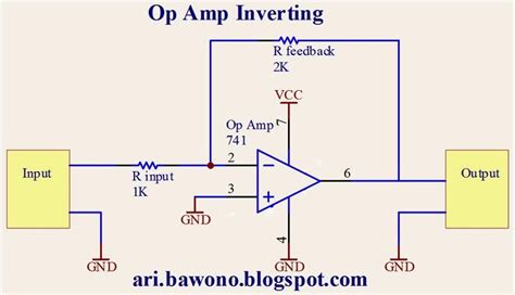 Heru Oktaviandri Menggambar Rangkaian Op Amp Dengan P