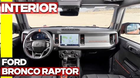 Ford Bronco Raptor Asi Es Su Interior 🔥🔥🔥 Ford Bronco Bronco Ford