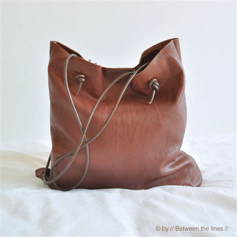 Simple Leather Bag Tutorial Sac Cuir Sac Sac à Main