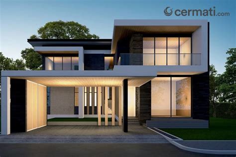 Minimalis desain rumah 2 lantai sederhana dan biaya. Desain Rumah Tampak Depan Minimalis 2 Lantai Modern Terbaru 2020 - PortalKuningan.Com