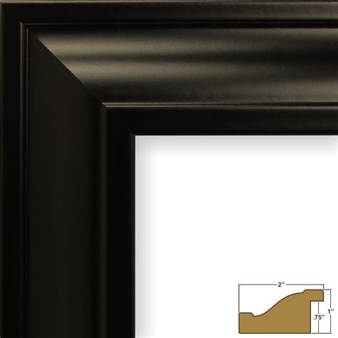 Looking for frames to display your photos or artwork? Craig Frames Upscale Contemporary, 2 Inch Gallery Black ...