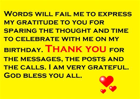 Thank You All Of You For My Birthday Wishes