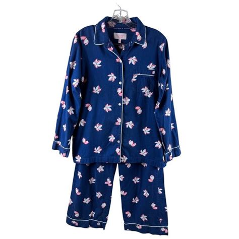 Victorias Secret Intimates And Sleepwear Victorias Secret The Dreamer Floral Flannel Pajama