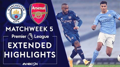 Manchester City v. Arsenal | PREMIER LEAGUE HIGHLIGHTS | 10/17/2020