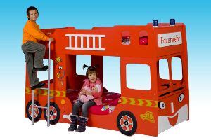 Feuerwehr bett vergleiche und tests waren gestern, top listen sind heute! Feuerwehr Hochbett | Kinder bett, Coole kinderbetten, Kinderbett