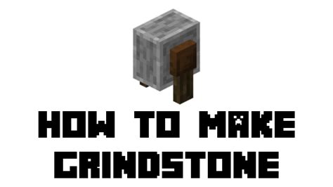 It has the ability to repair tools in the same way the crafting table had before. Minecraft Survival: How to Make Grindstone - YouTube