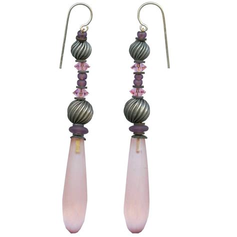 Pink Chandelier Earrings Pink Chandelier Glass Collection