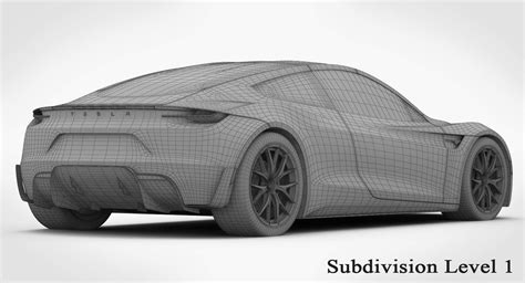 2020 new tesla roadster interior and dashboard presentation! Tesla Roadster 2020 Detailed Interior 3D Model