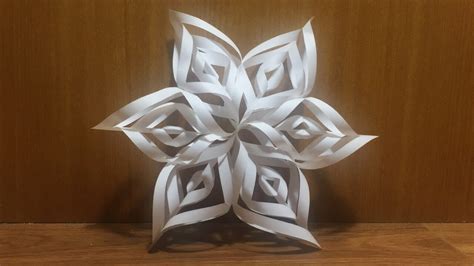 Origami Snowflake Tutorial How To Fold An Easy Snowflake Origami