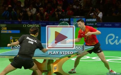 Chinas Ma Long Smashes His Way To Table Tennis Gold