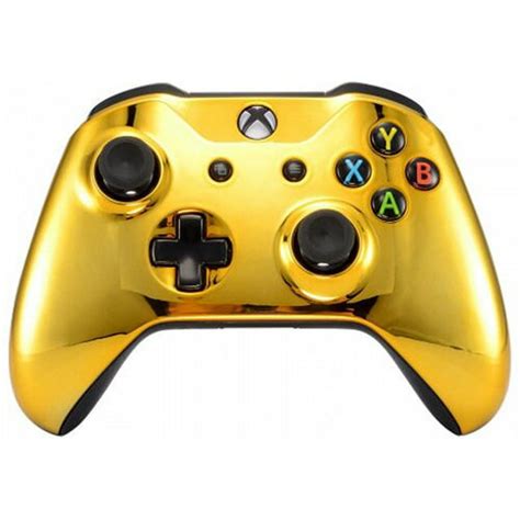 Gold Xbox One S Un Modded Custom Controller Unique Design With 35