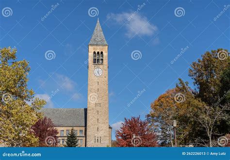 Mcgraw Tower Cornell University Ithaca New York Editorial Stock