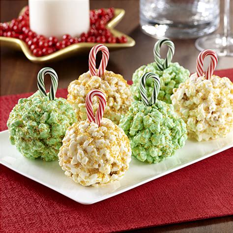 microwave holiday popcorn balls ready set eat