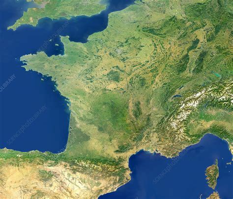 France Satellite Image Stock Image E0750096 Science Photo Library