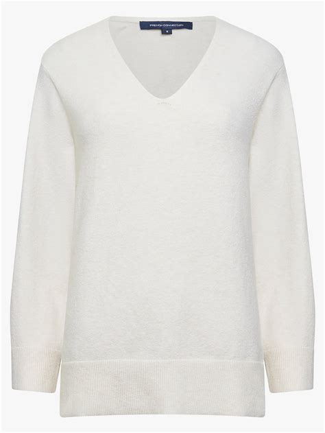 French Connection Ebba Vhari Sustainable V Neck Jumper Endource