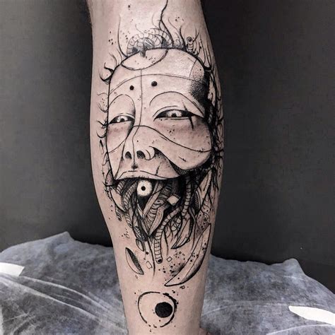 pin-by-Никита-Чёрный-on-my-tattoo-work-geometric-tattoo,-tattoo-work,-skull-tattoo