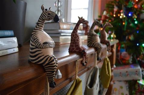 This christmas, make every room look as festive as possible with these jolly christmas decoration ideas. Christmas stocking display for homes without a fireplace ...